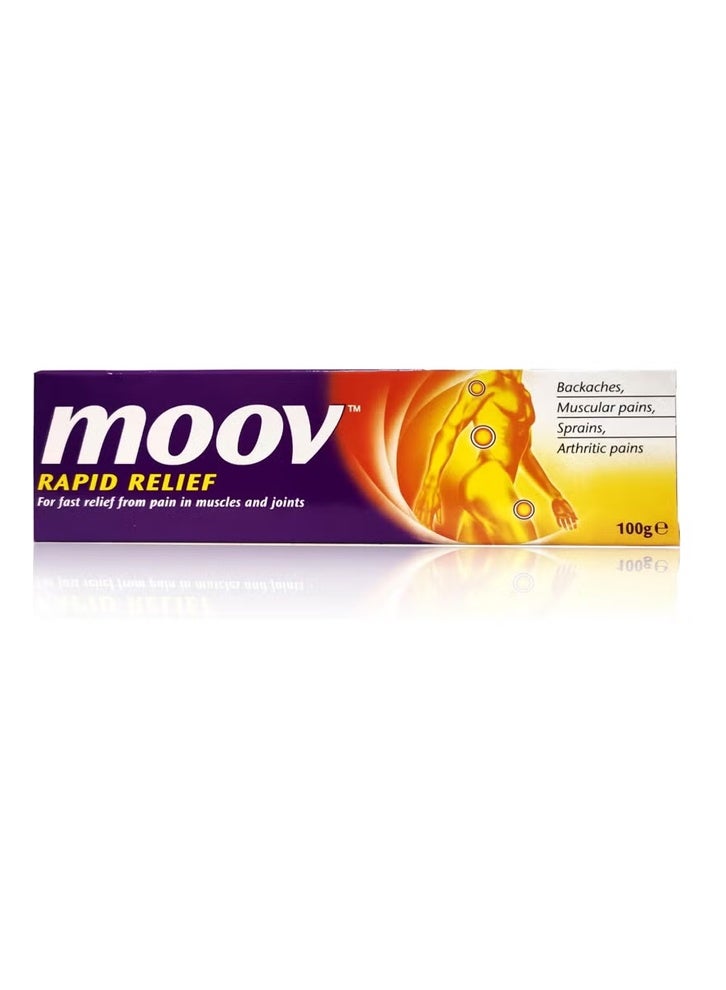 Moov Rapid Joint Pain Relief Cream 100g Pack of 6 - Image 2